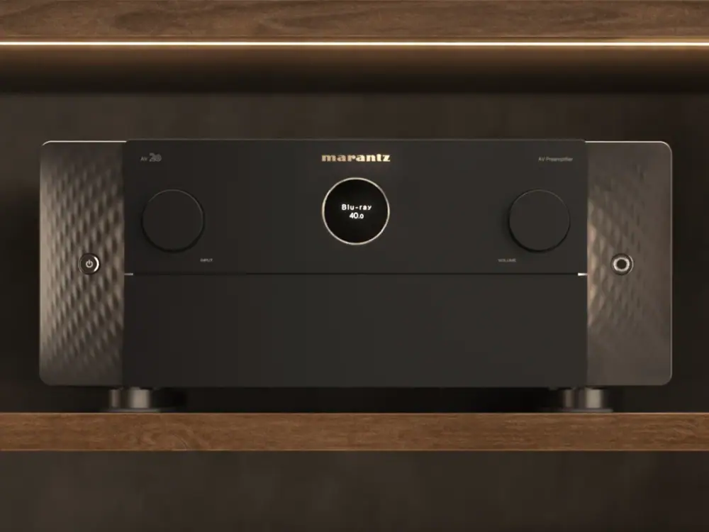 Marantz AV 20 AV preamplifier processor with matched Marantz system components