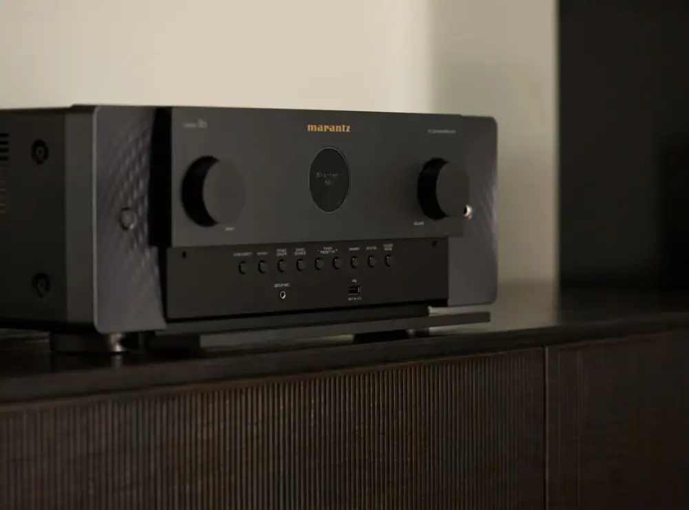 Marantz CINEMA 50 AV receiver with matched Marantz system components