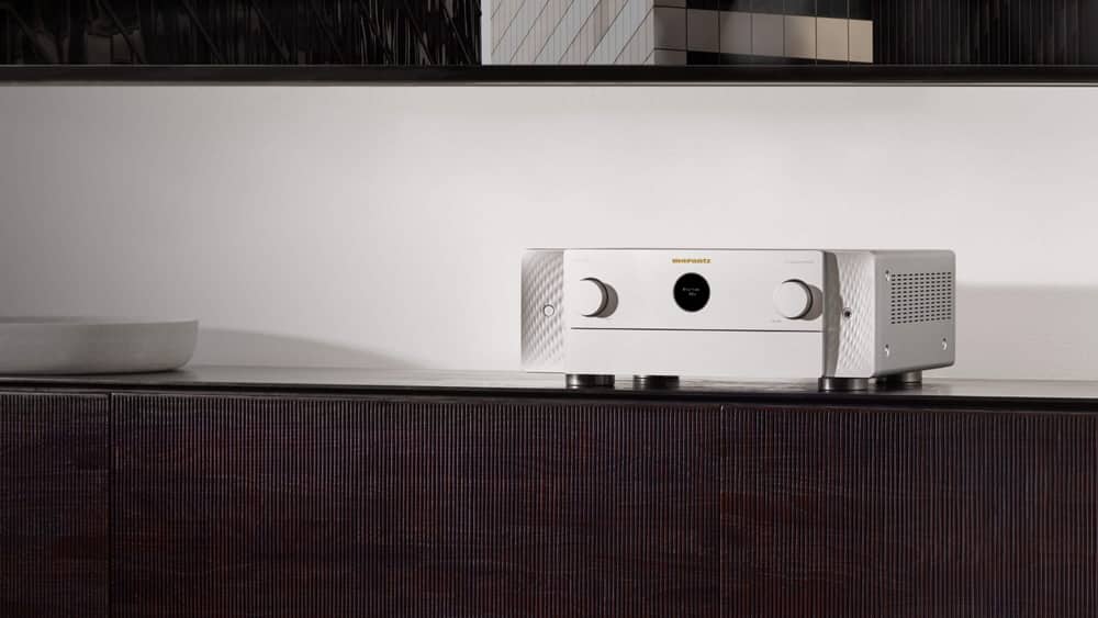 Marantz CINEMA 50 AV receiver in a home theater setup