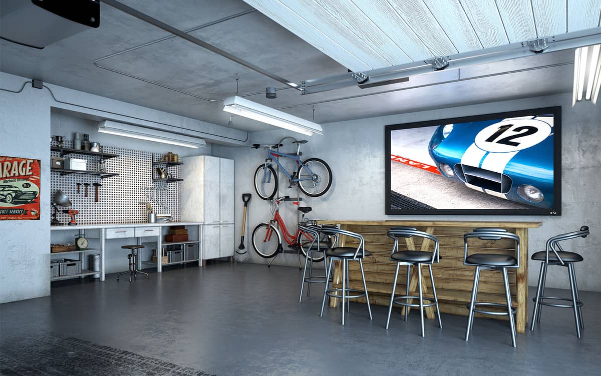 Screen Innovations 1 Fixed projection screen