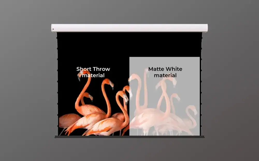 Screen Innovations Short Throw Motorized technical detail