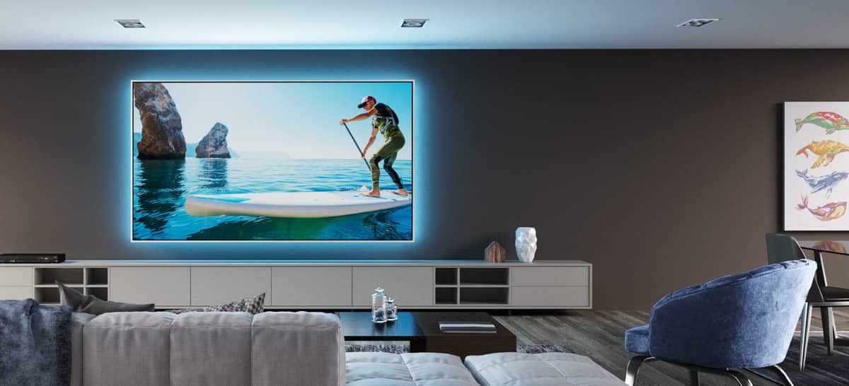 Screen Innovations Zero Edge Pro projection screen